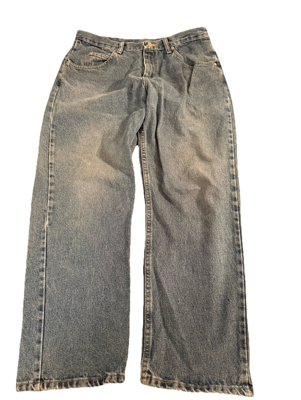 Wrangler Blue Jeans 9760WDR Size 34x29 Relaxed Fit 100% Cotton